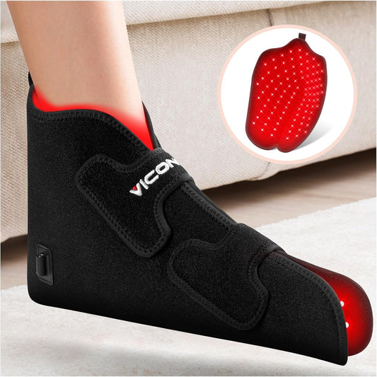 Red and Near Infrared Light Therapy Boots for Foot Health